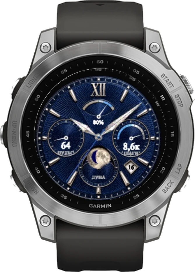 Циферблат АДМИРАЛ на Garmin fēnix 7 47mm