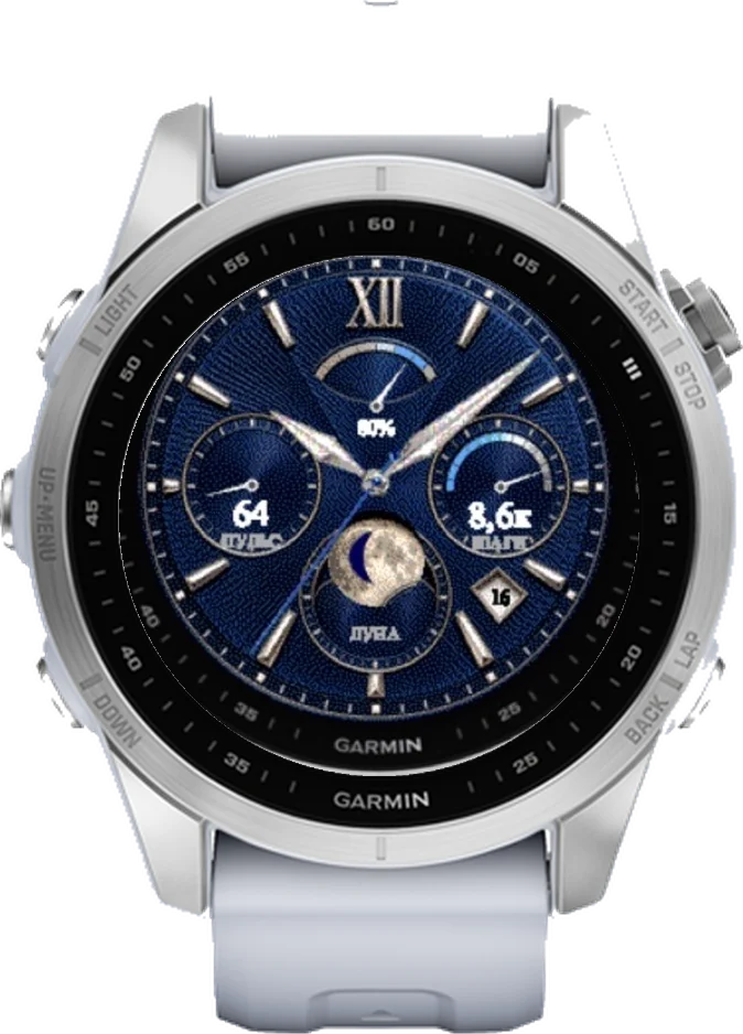 Циферблат АДМИРАЛ на Garmin fēnix 7S 42mm