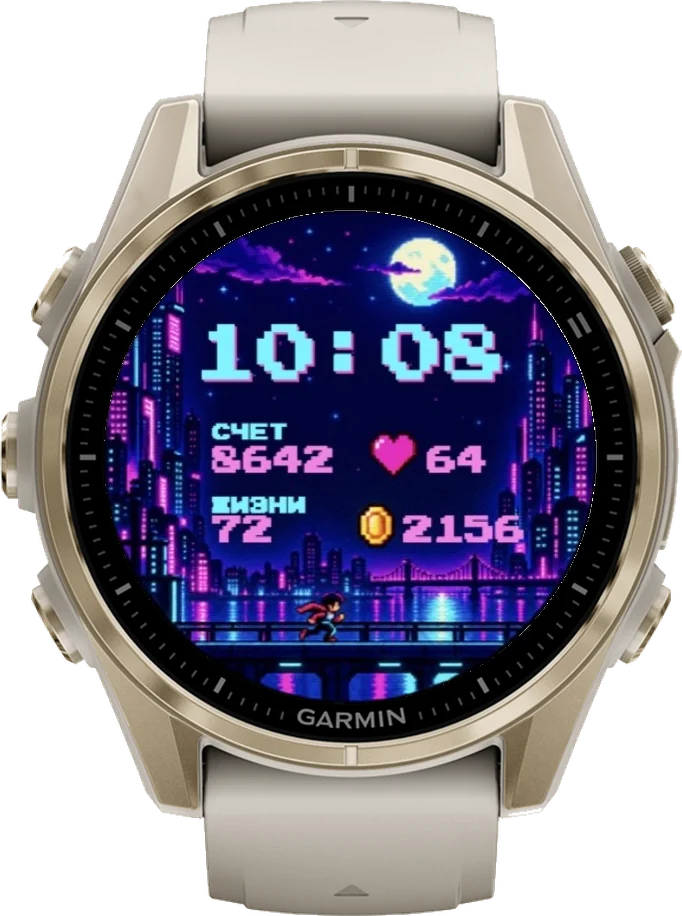 Циферблат АРКАДА на Garmin fēnix 8 43mm