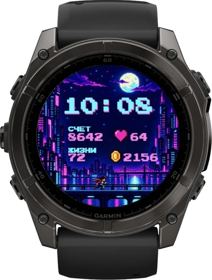 Циферблат АРКАДА на Garmin fēnix 8 47/51mm