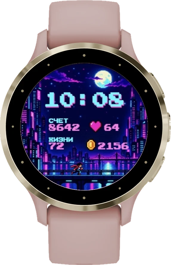 Циферблат АРКАДА на Garmin Venu 3S
