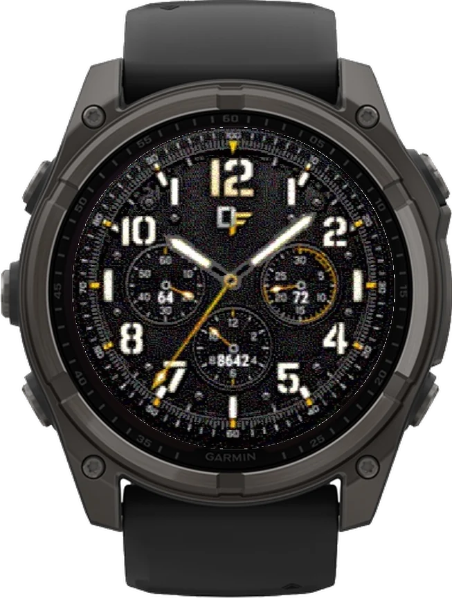 Циферблат АВИАТОР на Garmin fēnix 8 Solar 51mm