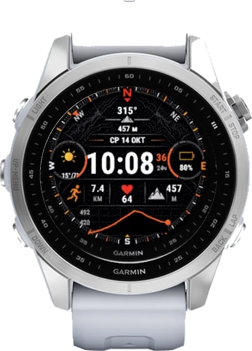 АЗИМУТ на fēnix 7S 42mm