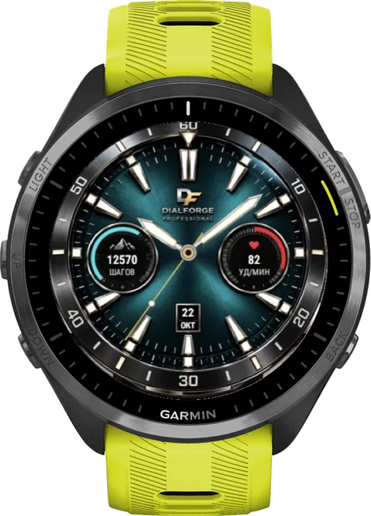 БИРЮЗА на Forerunner 965