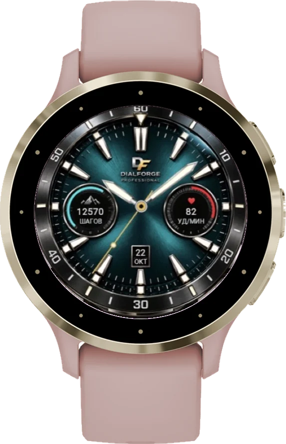 Циферблат БИРЮЗА на Garmin Venu 3S