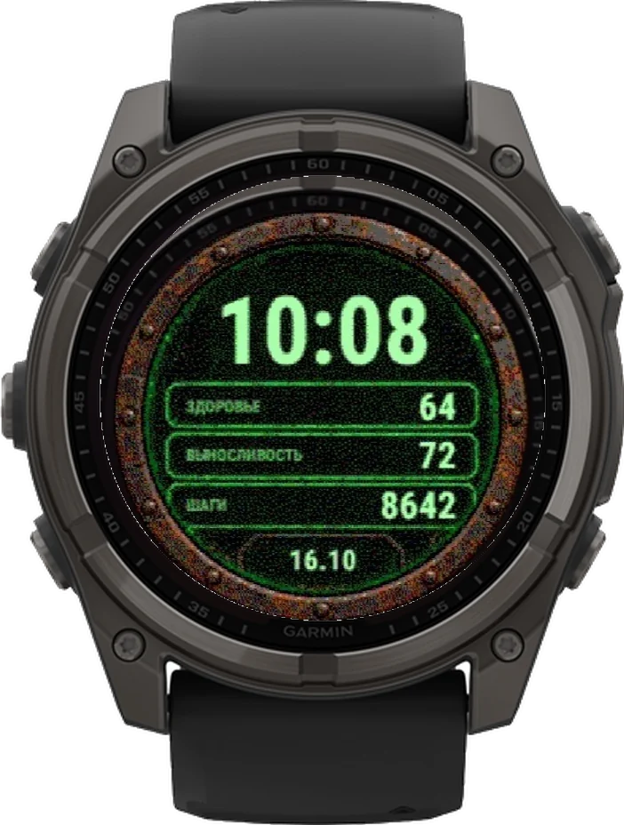 Циферблат БУНКЕР на Garmin fēnix 8 Solar 51mm