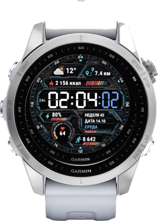 ЦИФРА на fēnix 7S 42mm