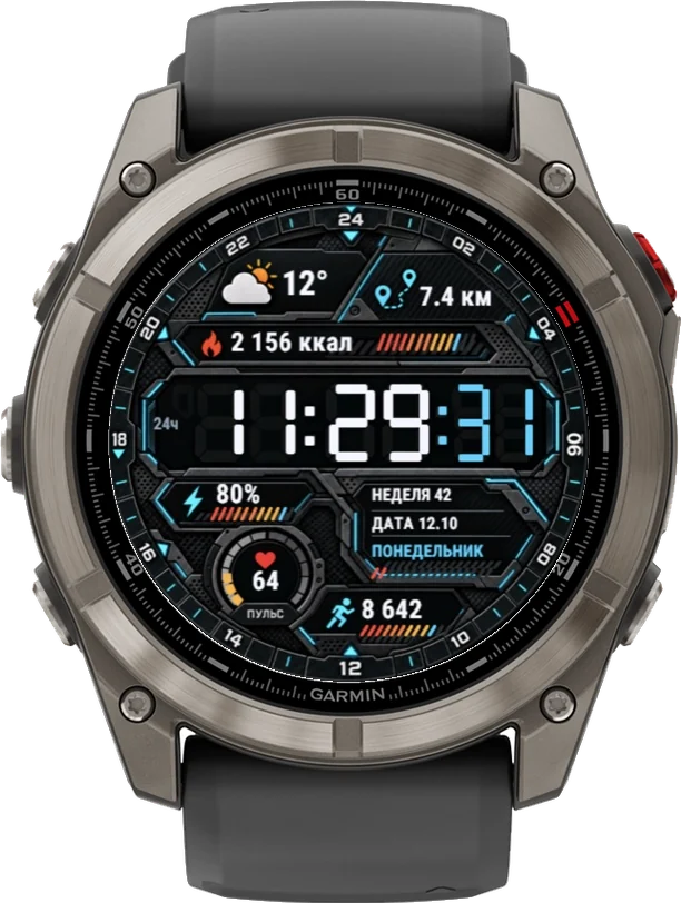 Циферблат ЦИФРА на Garmin fēnix 8 Pro 47/51mm