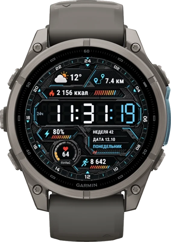 Циферблат ЦИФРА на Garmin fēnix 9 47/51mm