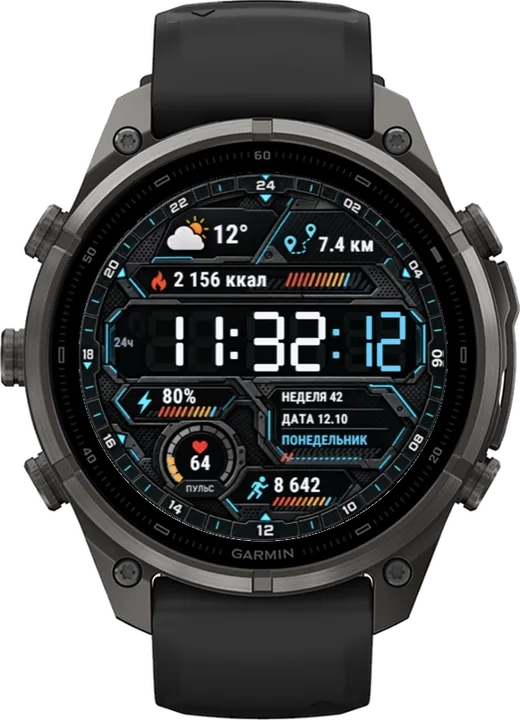 ЦИФРА на fēnix 9 Pro 47mm