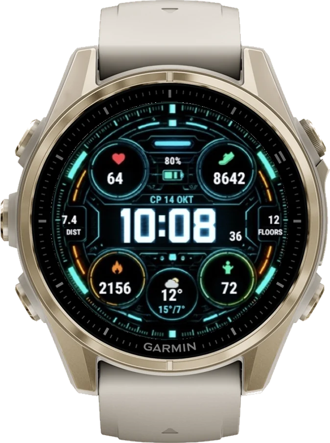Циферблат CYBER CORE на Garmin fēnix 8 43mm