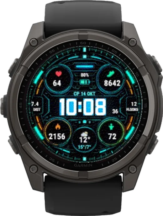 Циферблат CYBER CORE для Garmin fēnix 8 Solar 51mm