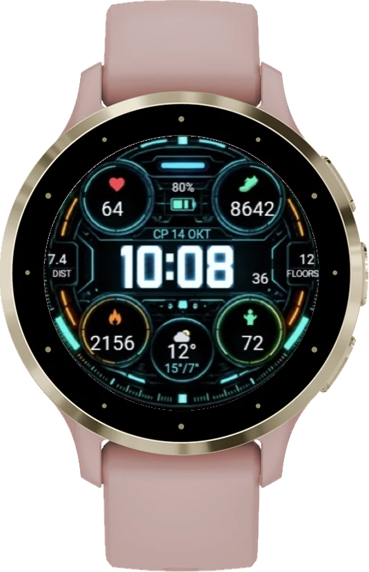 Циферблат CYBER CORE на Garmin Venu 3S