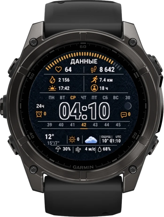 Циферблат ДАННЫЕ на Garmin fēnix 8 47/51mm