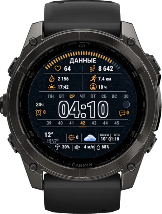 Циферблат ДАННЫЕ для Garmin