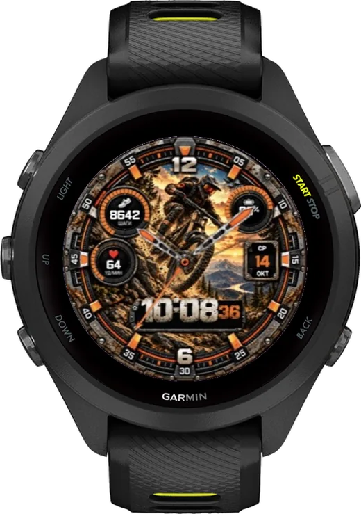 ДАУНХИЛЛ на Forerunner 265S