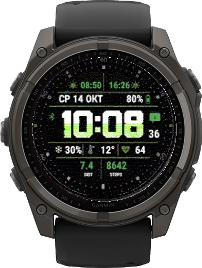 Циферблат ДОЗОР на Garmin fēnix 8 Solar 51mm
