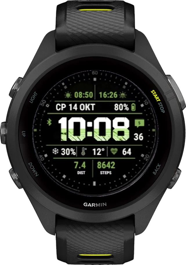 Циферблат ДОЗОР на Garmin Forerunner 265S