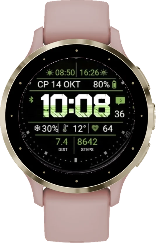 Циферблат ДОЗОР на Garmin Venu 3S