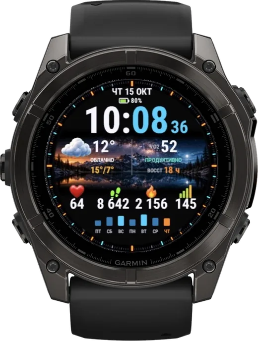 ДВА ОКНА на fēnix 8 47/51mm