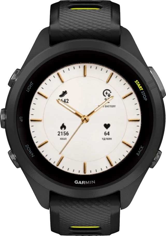Циферблат ЭЛЕГАНТ на Garmin Forerunner 265S