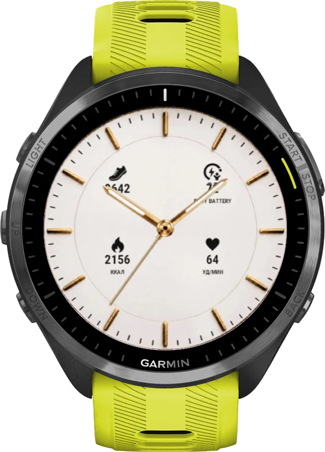 Циферблат ЭЛЕГАНТ на Garmin Forerunner 965