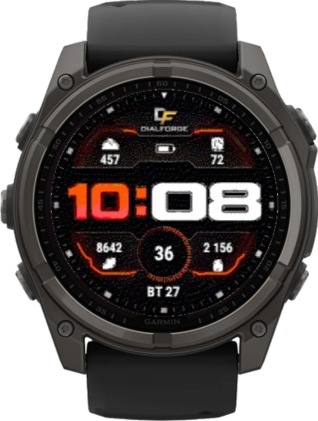 Циферблат ФОРСАЖ на Garmin fēnix 8 Solar 51mm