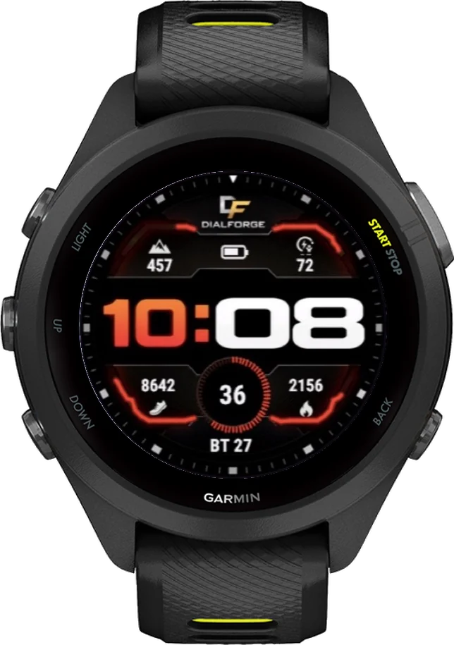 Циферблат ФОРСАЖ на Garmin Forerunner 265S