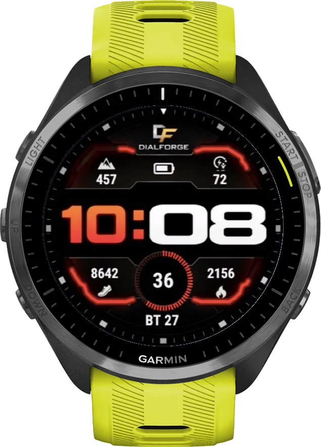 Циферблат ФОРСАЖ на Garmin Forerunner 965
