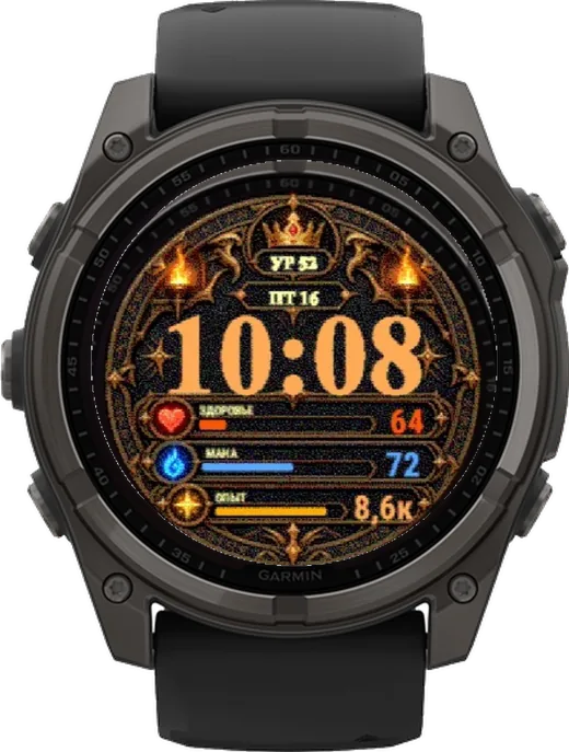 ГЕРОЙ на fēnix 8 Solar 51mm