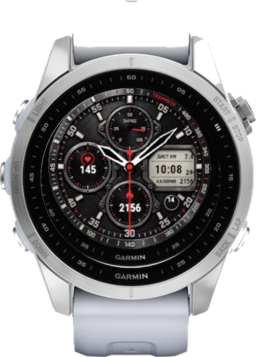 Циферблат ХРОНОГРАФ для Garmin fēnix 7S 42mm