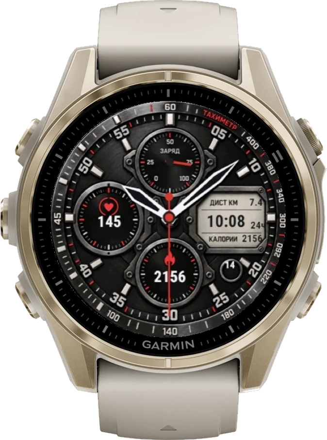 Циферблат ХРОНОГРАФ на Garmin fēnix 8 43mm