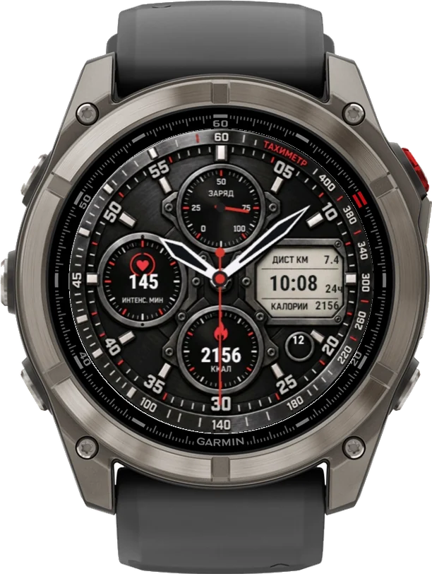 Циферблат ХРОНОГРАФ на Garmin fēnix 8 Pro 47/51mm
