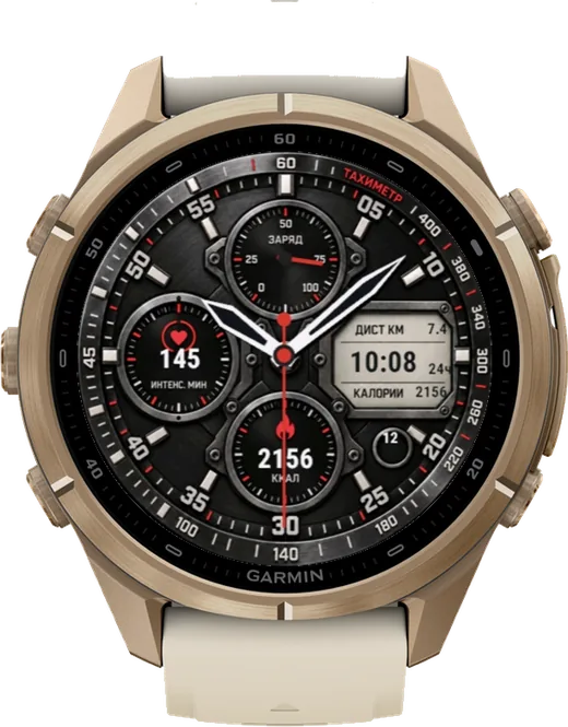 ХРОНОГРАФ на fēnix 9 Pro 43mm