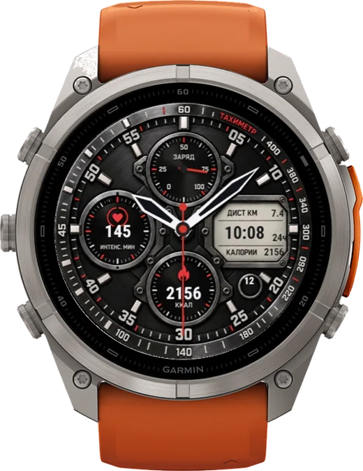 Циферблат ХРОНОГРАФ для Garmin fēnix 9 Pro 51mm