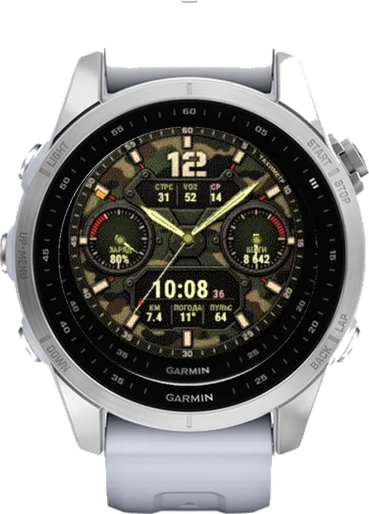 Циферблат КАМО для Garmin fēnix 7S 42mm