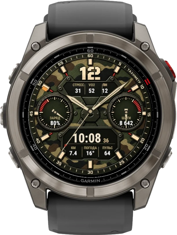 Циферблат КАМО на Garmin fēnix 8 Pro 47/51mm