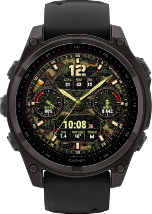 Циферблат КАМО для Garmin fēnix 8 Solar 47mm