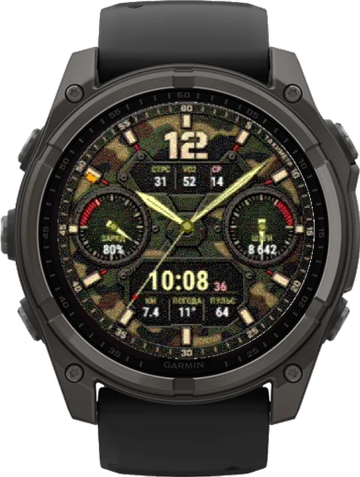 Циферблат КАМО для Garmin fēnix 8 Solar 51mm