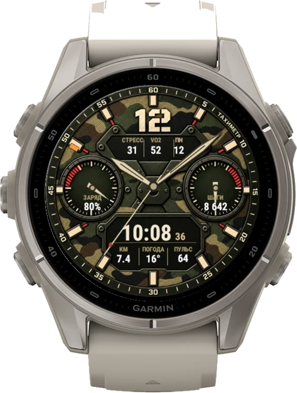 Циферблат КАМО на Garmin fēnix 9 43mm
