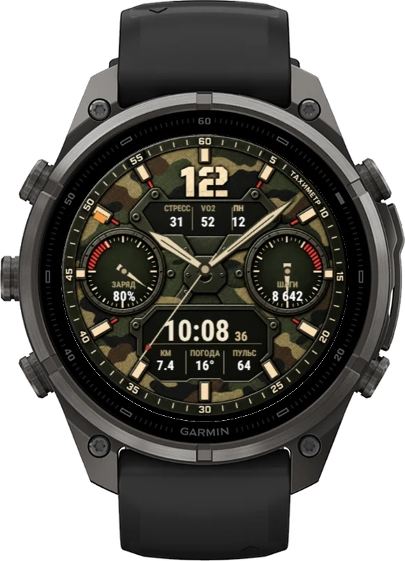 Циферблат КАМО на Garmin fēnix 9 Pro 47mm