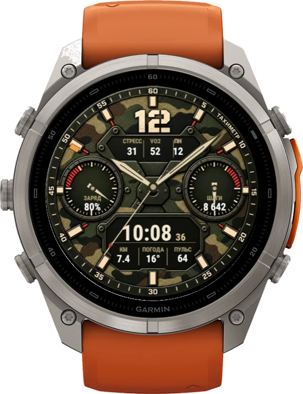 Циферблат КАМО на Garmin fēnix 9 Pro 51mm