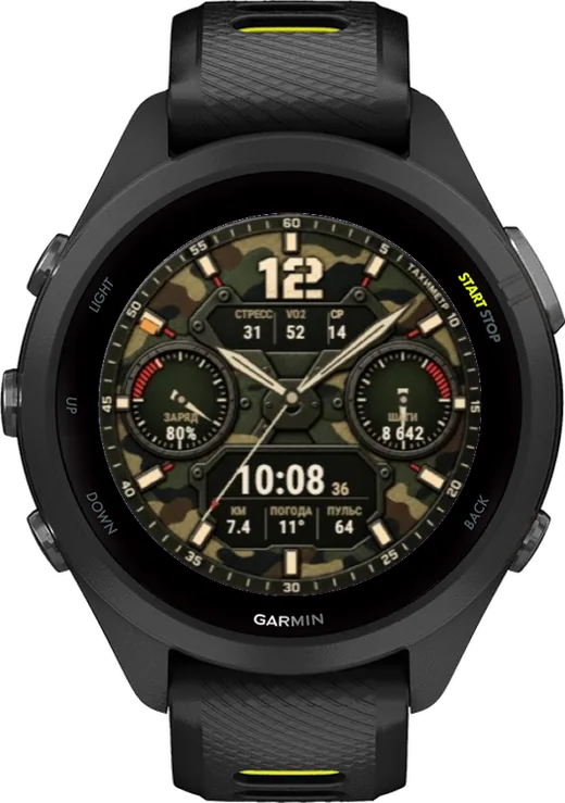 Циферблат КАМО для Garmin Forerunner 265S