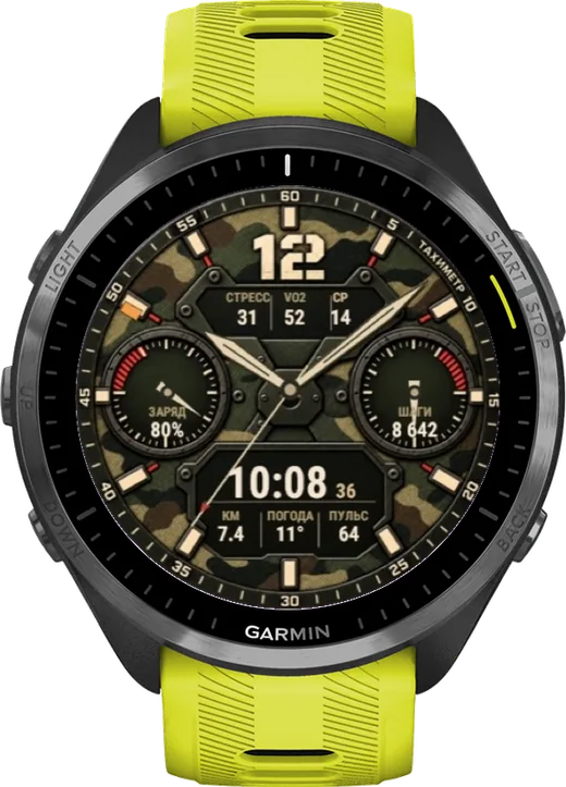 Циферблат КАМО для Garmin Forerunner 965