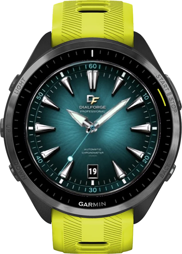 Циферблат ЛАГУНА на Garmin Forerunner 965