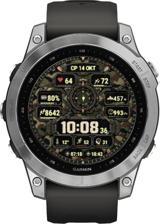 Циферблат ЛЕС для Garmin fēnix 7 47mm