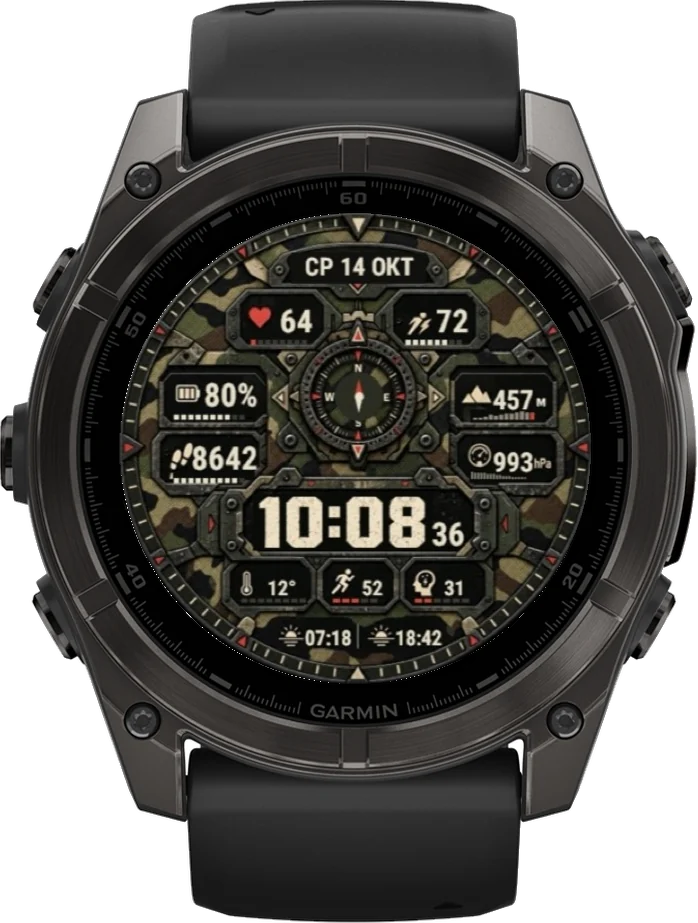 Циферблат ЛЕС на Garmin fēnix 8 47/51mm