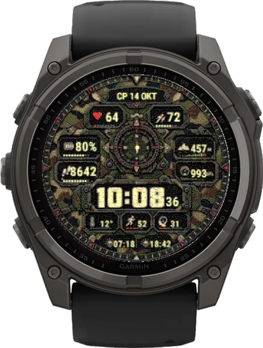 ЛЕС на fēnix 8 Solar 51mm