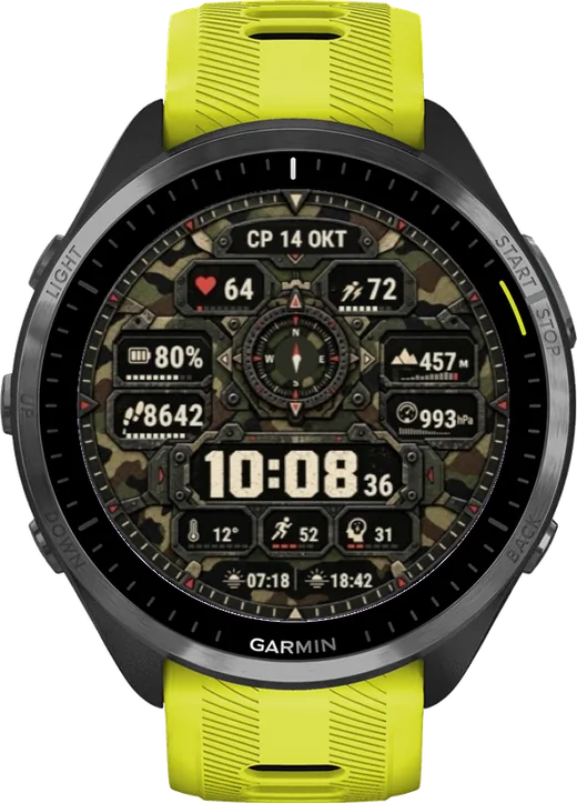ЛЕС на Forerunner 965