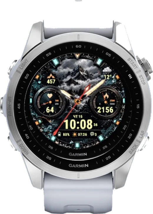 DIALFORGE LIVE на fēnix 7S 42mm